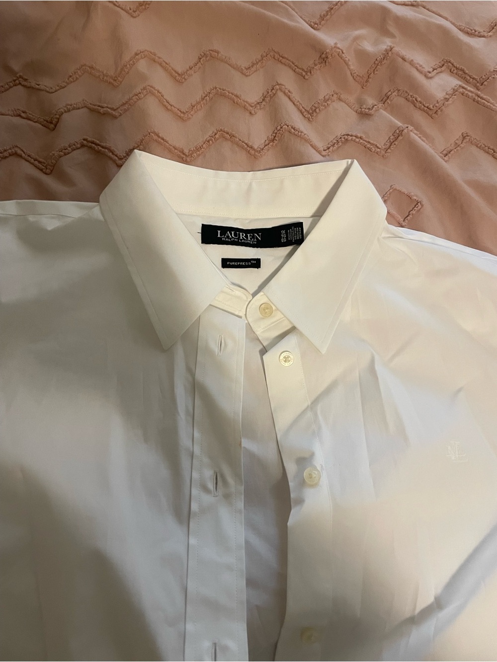 Lauren Ralph Lauren womens White Dress Shirt